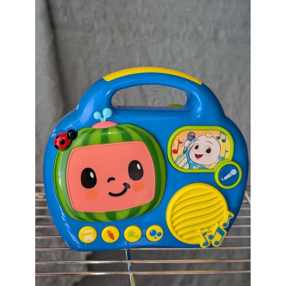 CoComelon Musical Sing Along Karaoke Toy Microphone Kids Learning Music